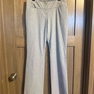 The Limited Women's Light Gray Flare Pants
